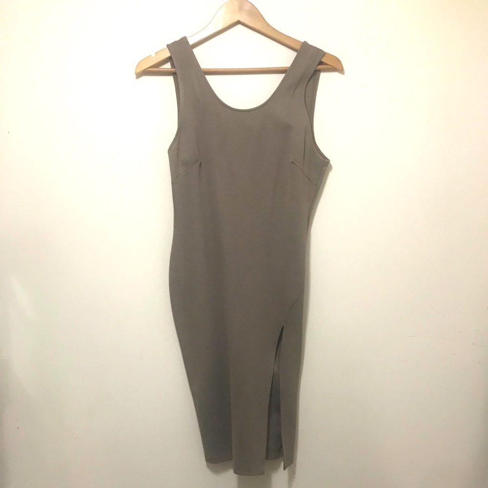 MBoutique (Mendocino) Tan Dress. Size : M